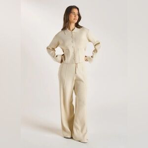 Knit SET (cardigan and pant)